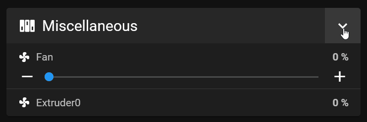 Dashboard Panel Collapse