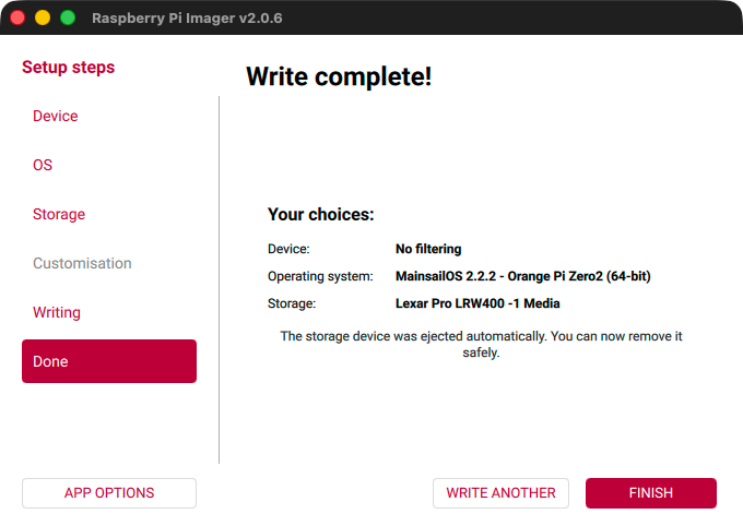 Raspberry Pi Imager - Complete
