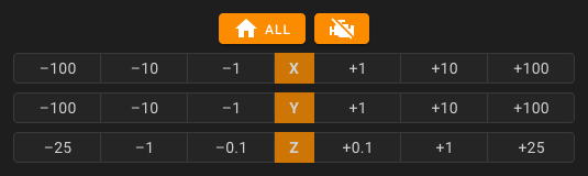 Toolhead Panel - Bars Style