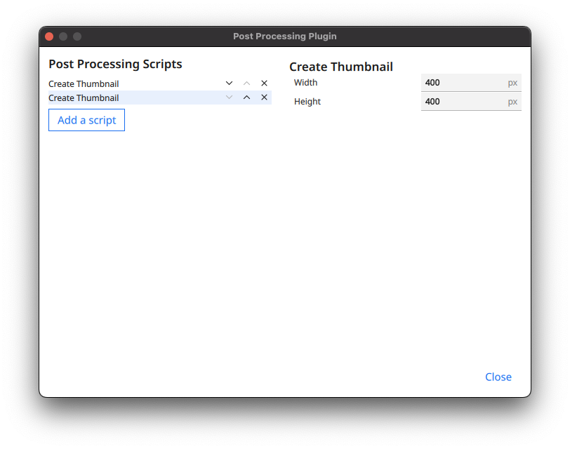 Cura Thumbnail Post-Processing